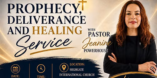 Prophecy, deliverance and healing service