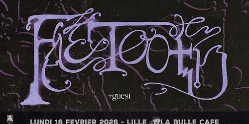 FAETOOTH + guest \/\/ Lille, La Bulle Caf\u00e9