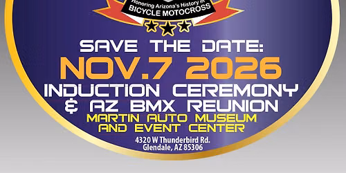 2026 Arizona BMX Hall of Fame ceremony