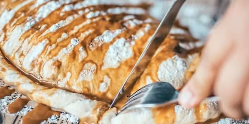 Merienda para dos: delicioso calzone dulce en Pinsa Pizza