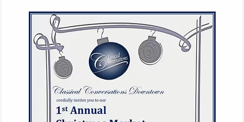 Classical Conversation Christmas Market Silent Auction 