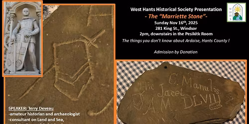 Sunday Presentation - "The Marriette Stone"