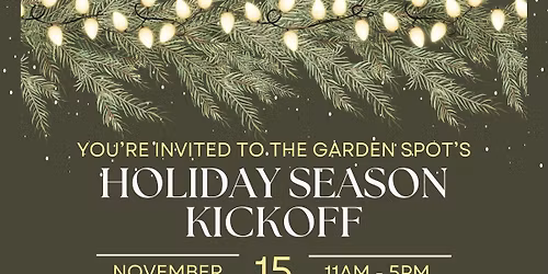 Holiday Season Kickoff