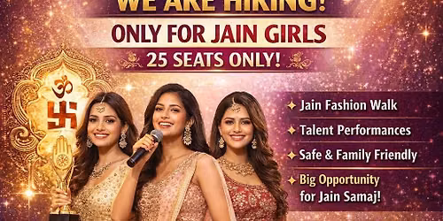 JAIN FASHION & MULTI-TALENT SHO (Job Only for Jain Girls)