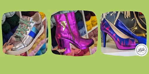 Funky Foiled Footwear! 