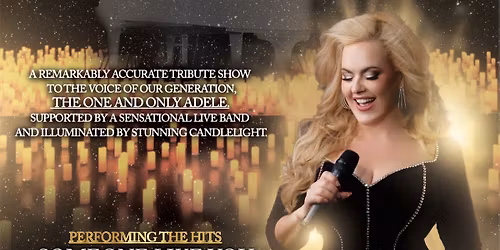 Hometown Glory Candlelit Adele Tribute by Natalie Black - ISLE OF WIGHT