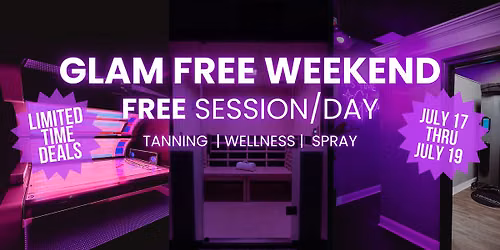 Glam Free Weekend- ALL AVAAS LOCATIONS \ud83d\udc9c\u263a\ufe0f