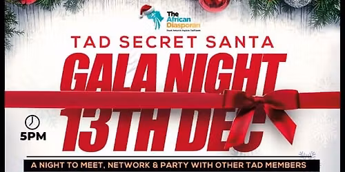 TAD SECRET SANTA GALA NIGHT