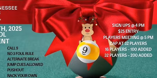 Christmas 9 Ball Tournament 2025