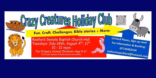Crazy Creatures Holiday Club