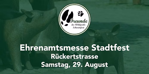 Ehrenamtsmesse Stadtfest Schweinfurt 