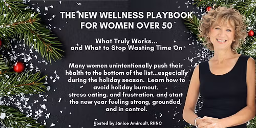 The New Wellness Playbook for Women 50+