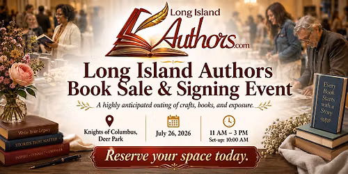Long Island Authors at the Knights of Columbus, Deer Park