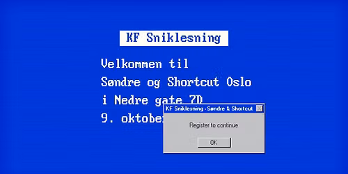 KF Sniklesning hos S\u00f8ndre og Shortcut Oslo
