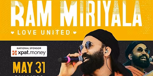 RAM MIRIYALA LIVE IN CONCERT -  THE ULTIMATE TELUGU MUSICAL NIGHT SAN DIEGO