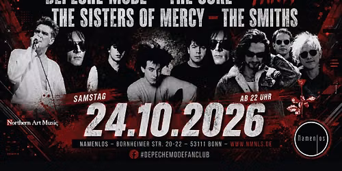 DeMode * Cure * Sisters * The Smiths : PARTY
