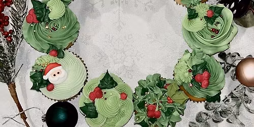 Kids Cupcake Wreath Class