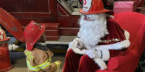Santa at the Station