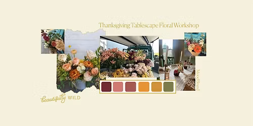 Thanksgiving Tablescape Floral Workshop