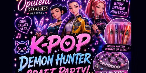 K-pop Demon Hunter Craft Party