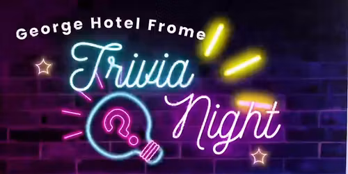 QUIZ NIGHT - Sun 31st May