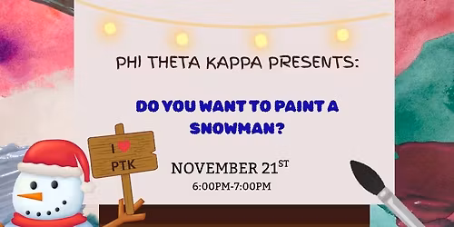 Do You Want to Paint a Snowman?