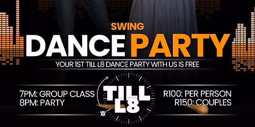 Till L8 Dance Party \u2013 Swing Edition \u2013 29 August 2026