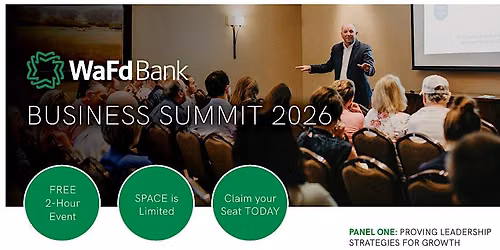 WaFd Bank Business Summit 2026