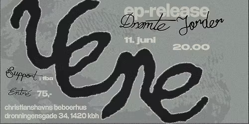 Vene - "Dr\u00f8mte Jorder" releasekoncert