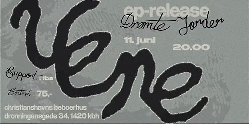 Vene - "Dr\u00f8mte Jorder" releasekoncert