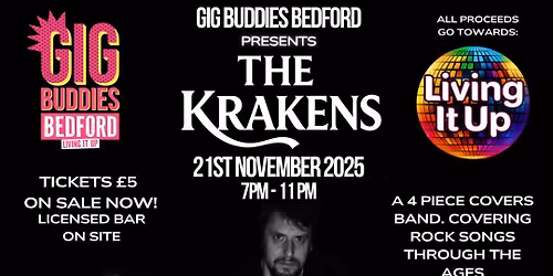Gig Buddies Bedford presents The Krakens!