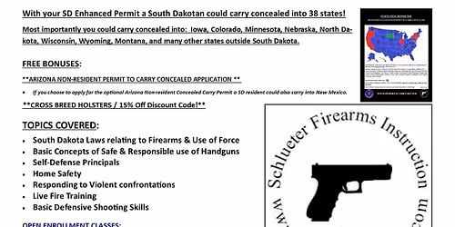 SOUTH DAKOTA ENHANCED PERMIT CLASS