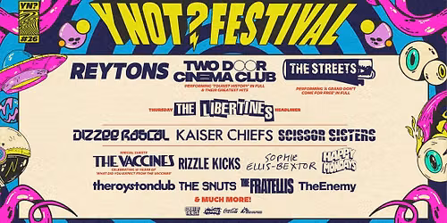 The Lancashire Hotpots At Y Not Festival 2026