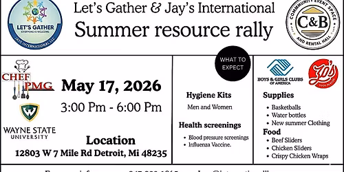 Summer Resource Rally