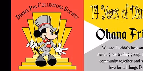 Disney Pin Collectors Society Pin Trading