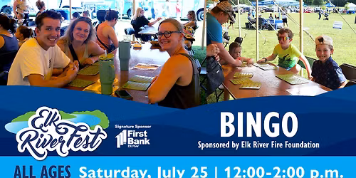 Bingo at Elk RiverFest