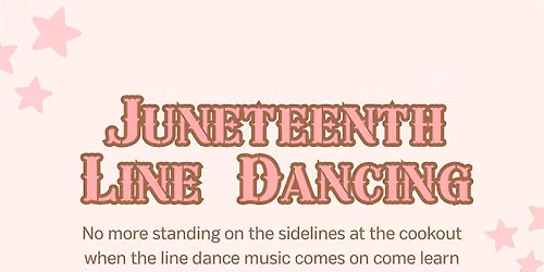 Juneteenth Line Dancing