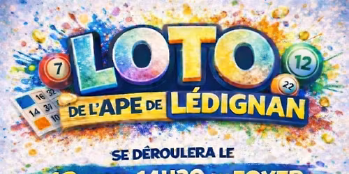 Loto de l'APE de L\u00e9dignan