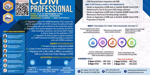CDM Professional and Coordinator Course
