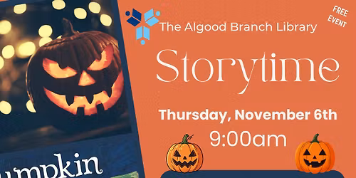 Storytime: Pumpkin Jack