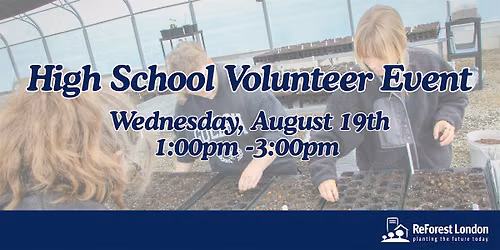 High School Volunteer Event