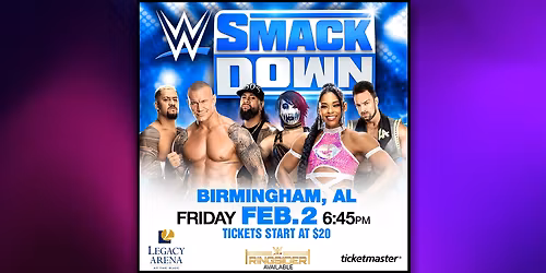 WWE SmackDown - 2 Day Pass at Delta Center