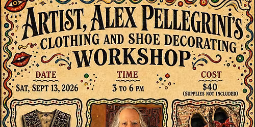 Clothing & Shoe Decorating Workshop
