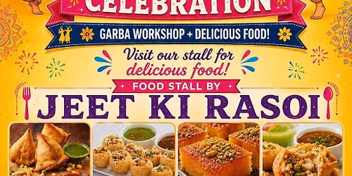 JeetKiRasoi Food Stall at Garba workshop