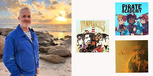 Set sail for Pirate Academy: A workshop with Justin Somper
