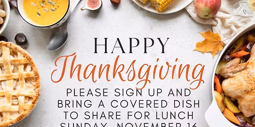 Oak Grove Thanksgiving Luncheon