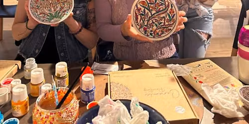 Ceramic Painting Workshop in Akron