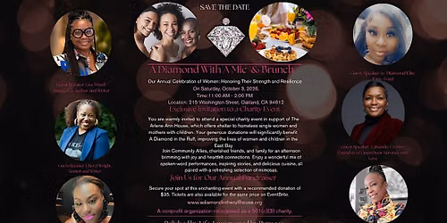 A DIAMOND WITH A MIC & BRUNCH