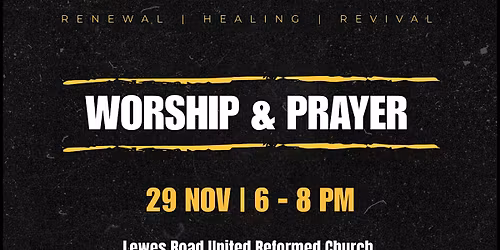 Prayer and Worship Night Brighton