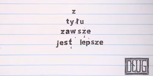 Z ty\u0142u zawsze jest lepsze | Malwina Postaremczak, Piotr Postaremczak | Galeria D\u0142ug